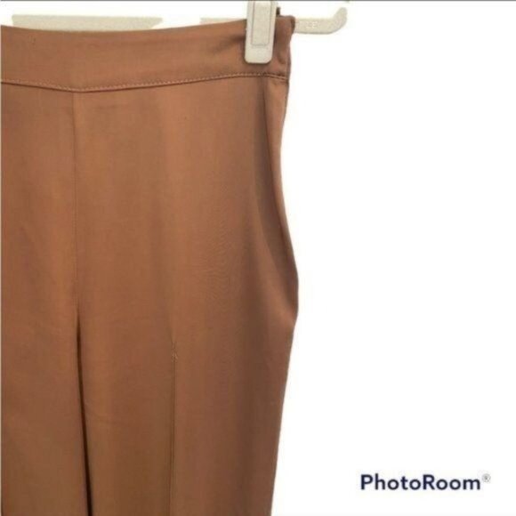 Nasty Gal Satin Like Wide Leg Pants - Picture 8 of 10